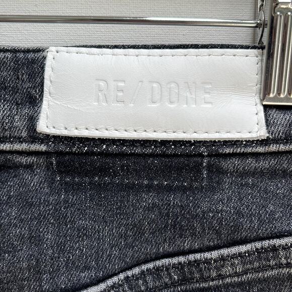 Re/Done 90’s Ultra High Rise Ankle Crop Denim Jeans Size 23 NWT - Picture 5 of 11